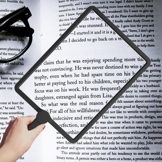 Loupe de lecture LED rechargeable